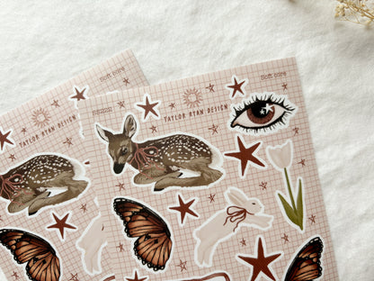 Soft Core Sticker Sheet