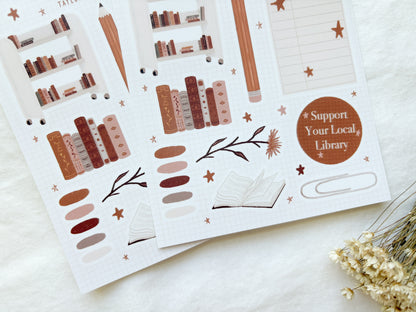 Little Library Sticker Sheet