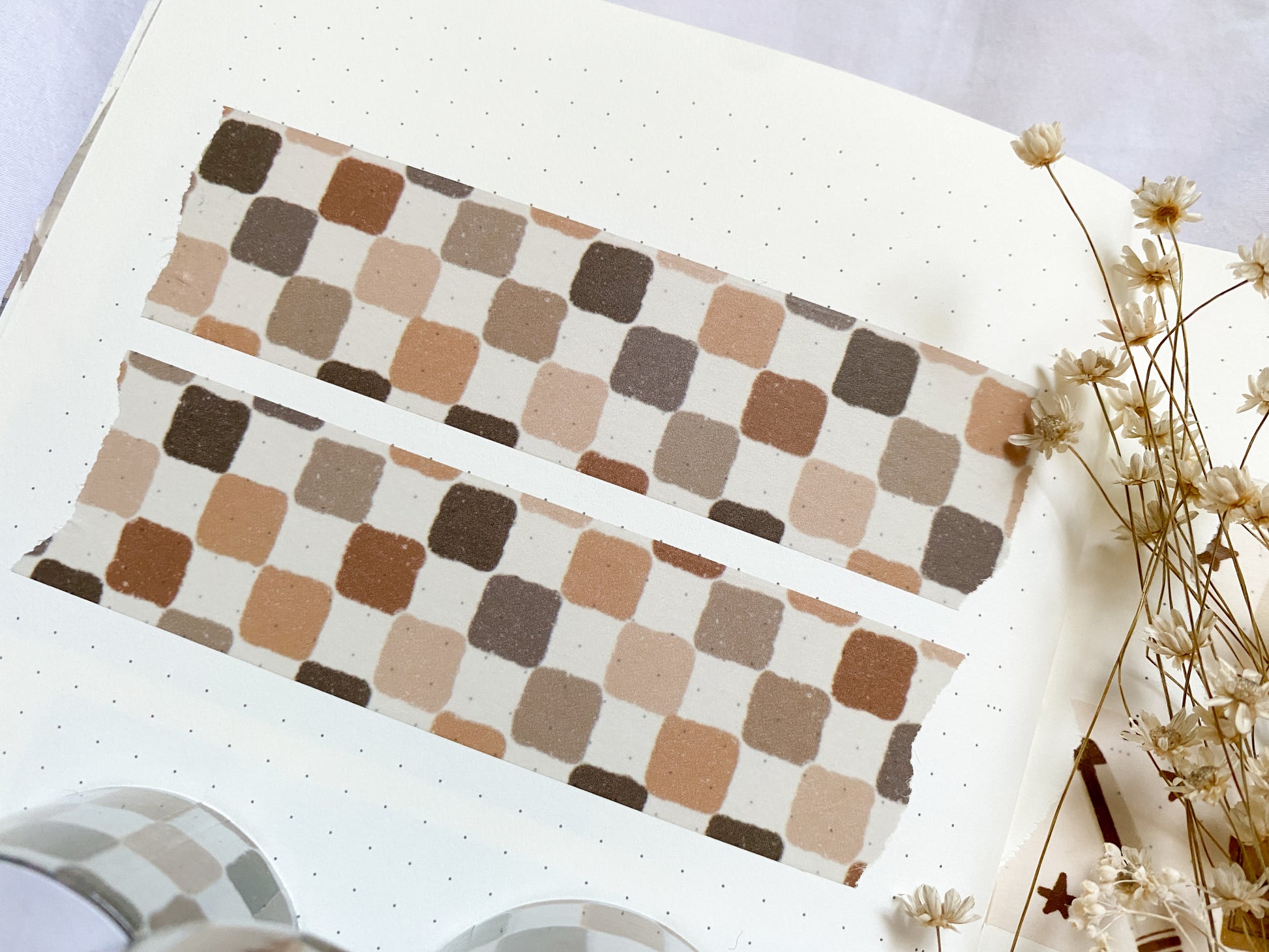 Large Checkerboard Washi Tape