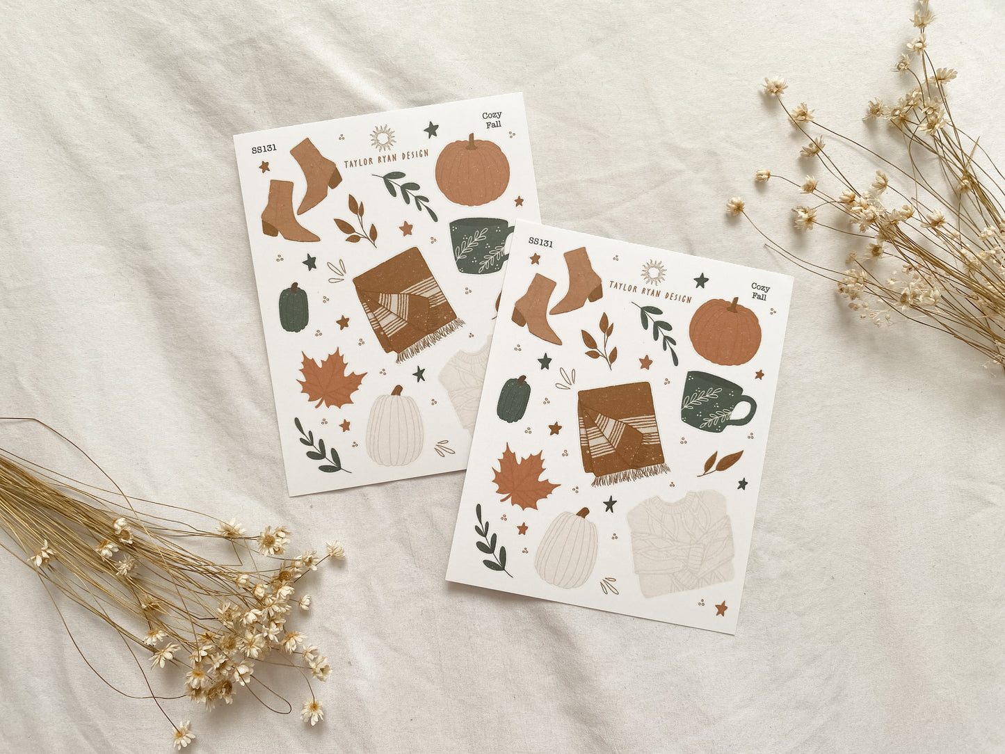 Cozy Fall Sticker Sheet