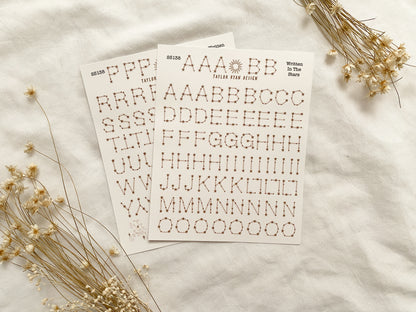 Written In The Stars Sticker Sheets