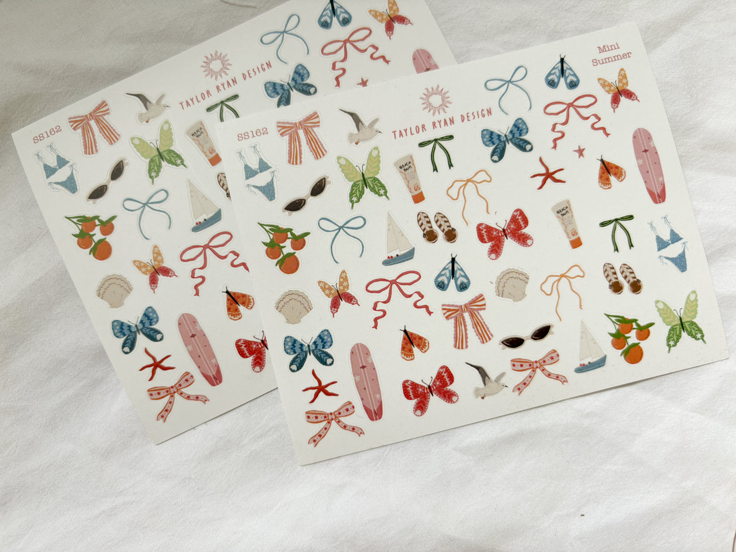 Mini Summer Sticker Sheet