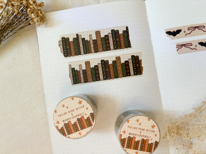 Magical Bookshelf Washi Tape