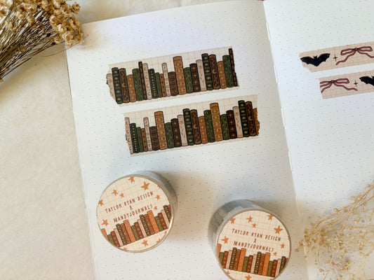 Magical Bookshelf Washi Tape