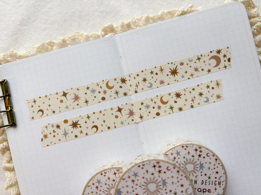 Folk Stars Washi Tape
