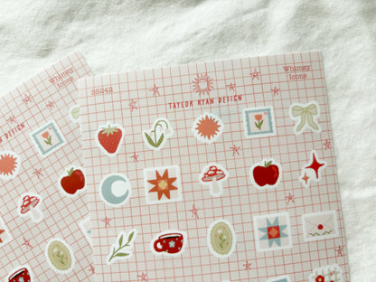 Whimsy Icons Sticker Sheet