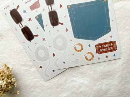 Back Pocket Sticker Sheet