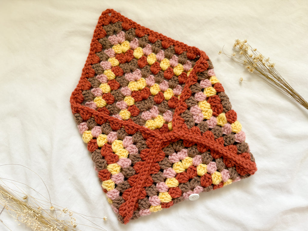 Rust Crochet Journal Cover