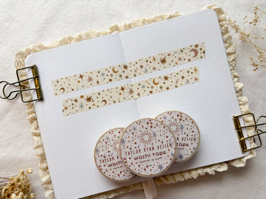Folk Stars Washi Tape