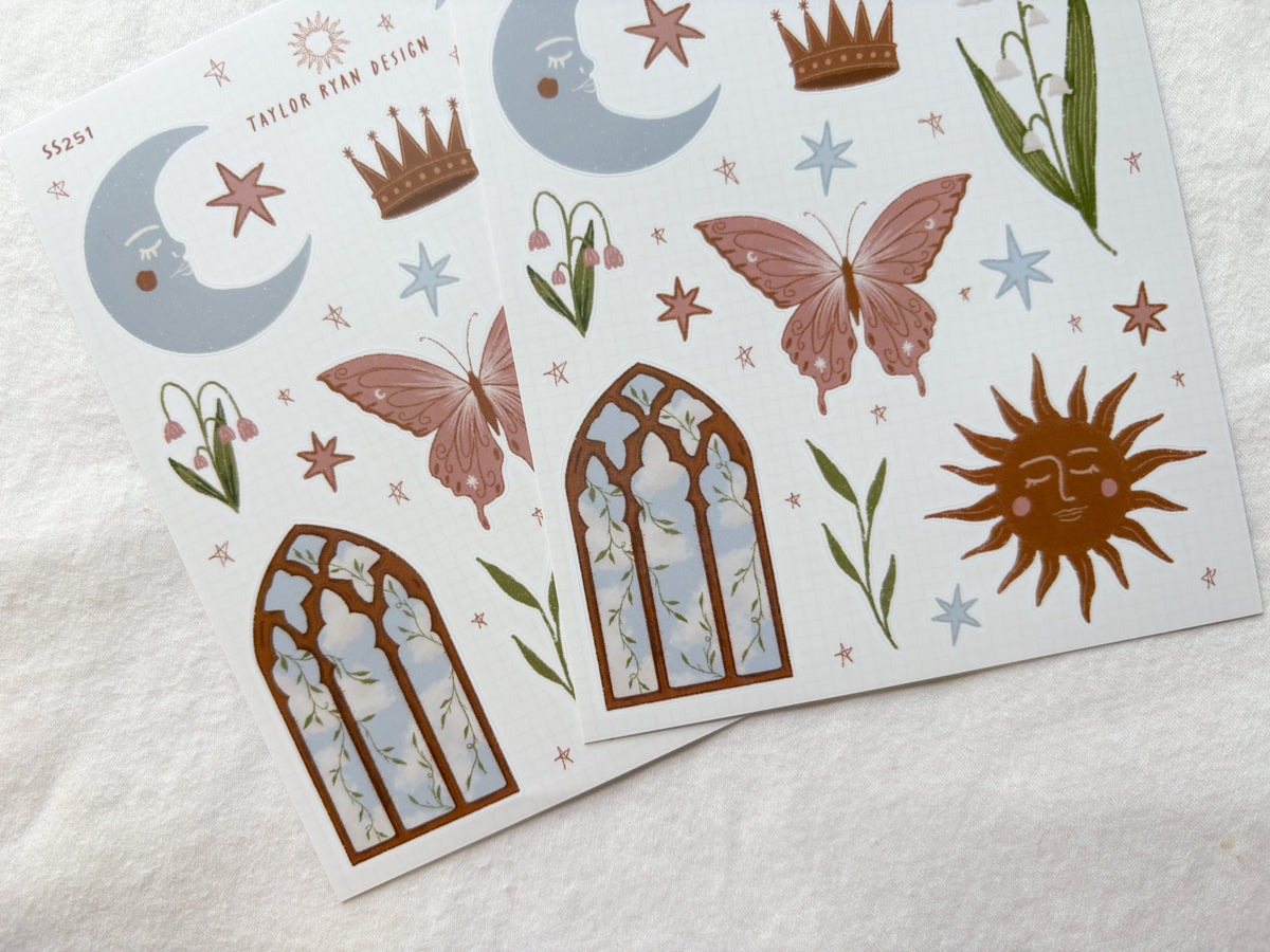 Folk Fairytale Sticker Sheet