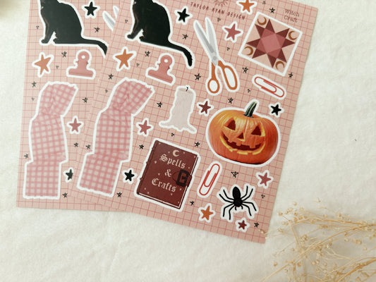 Witch Craft Sticker Sheet