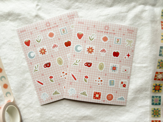 Whimsy Icons Sticker Sheet