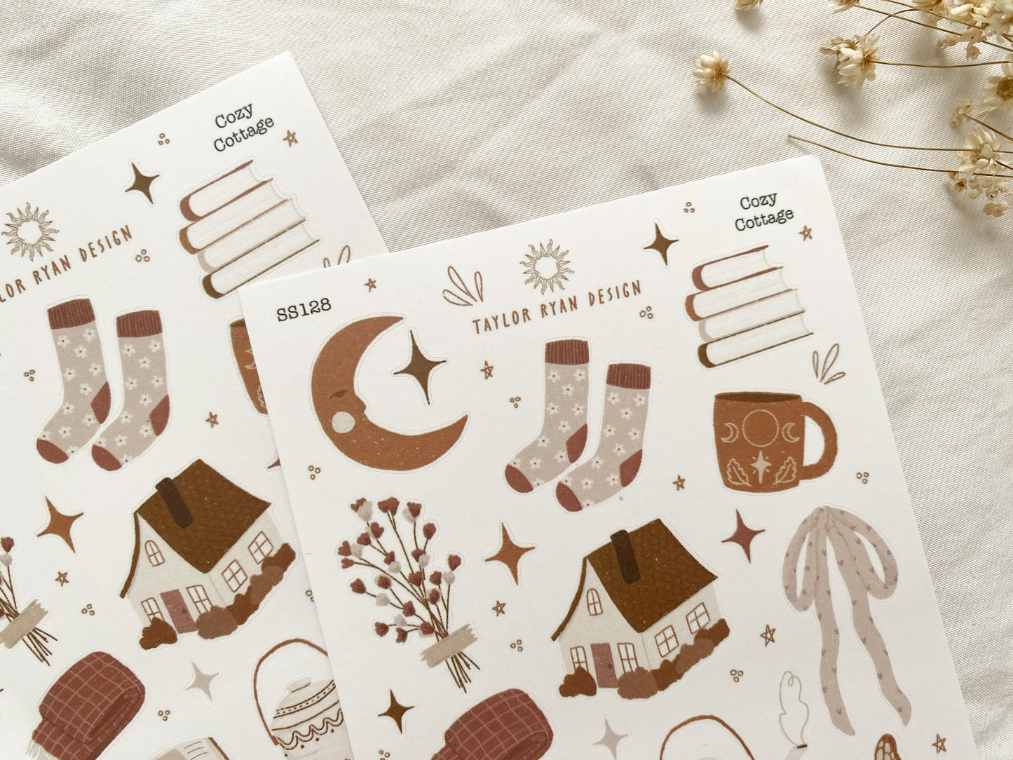 Cozy Cottage Sticker Sheet