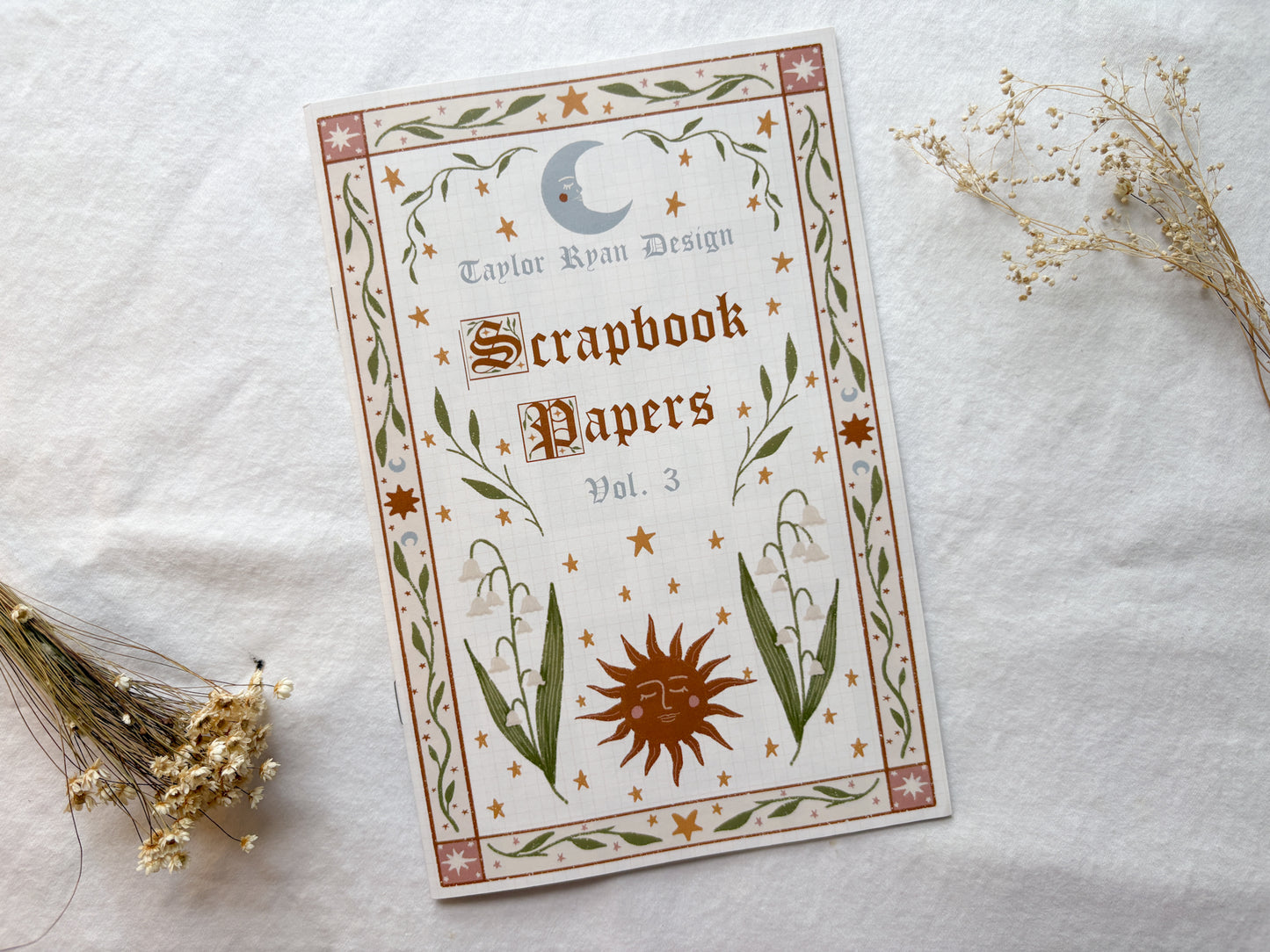 Scrapbook Papers Booklet Vol. 3