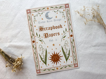 Scrapbook Papers Booklet Vol. 3