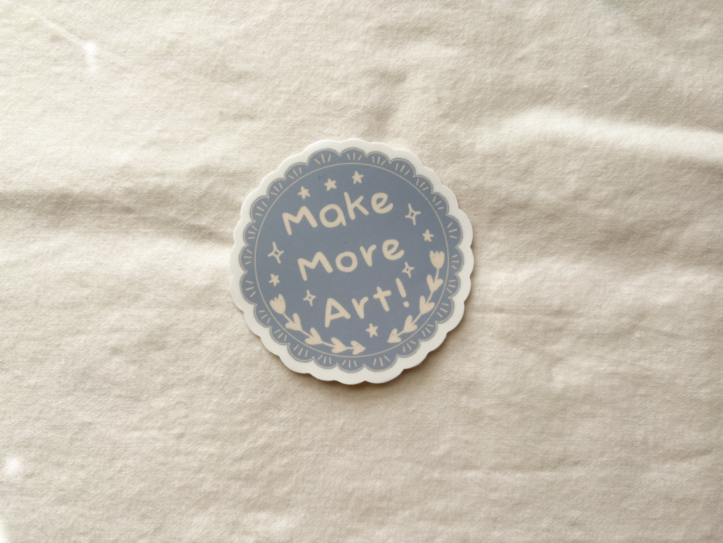 Make More Art! Vinyl Sticker