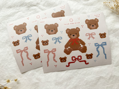 Bears & Bows Sticker Sheet