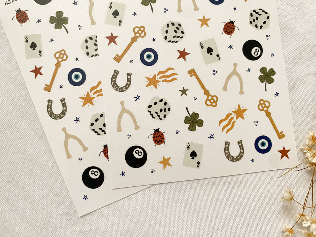 Mini Charms Sticker Sheet