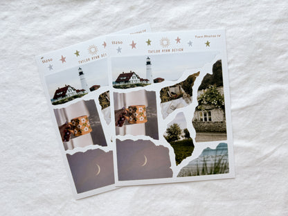 Torn Photos IV Sticker Sheet