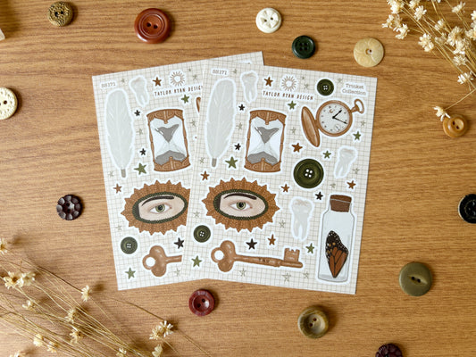 Trinket Collection Sticker Sheet