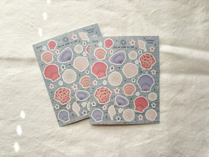 Summer Shells Sticker Sheet