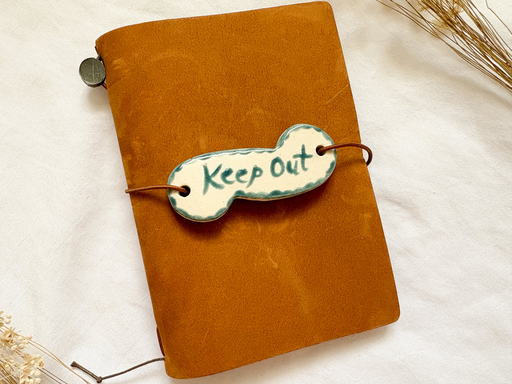 Ceramic Journal Connectors/Charms