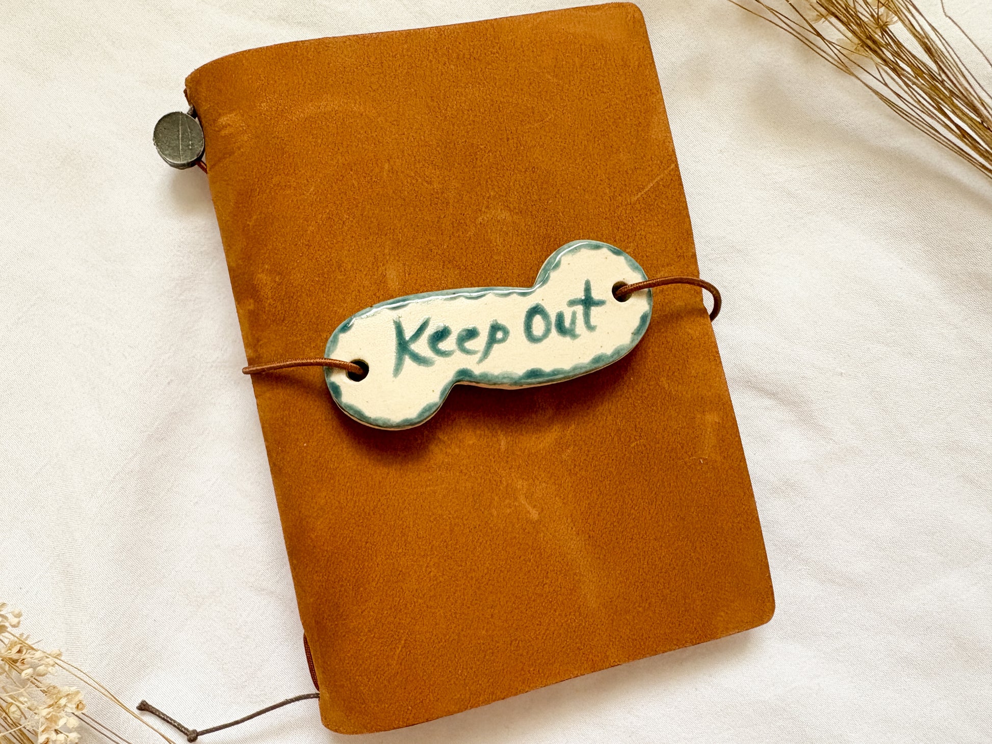 Ceramic Journal Connectors/Charms