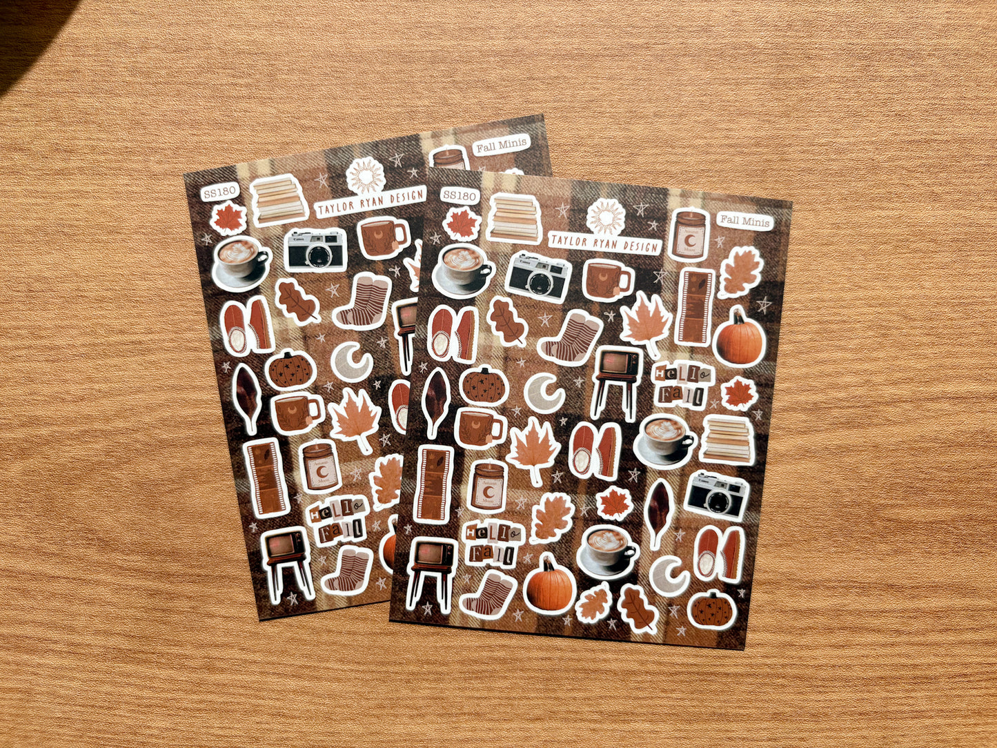 Fall Minis Sticker Sheet