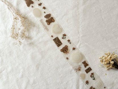 Teddy & Lace PET Tape Pack