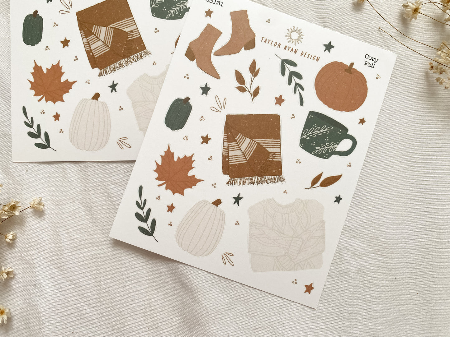 Cozy Fall Sticker Sheet