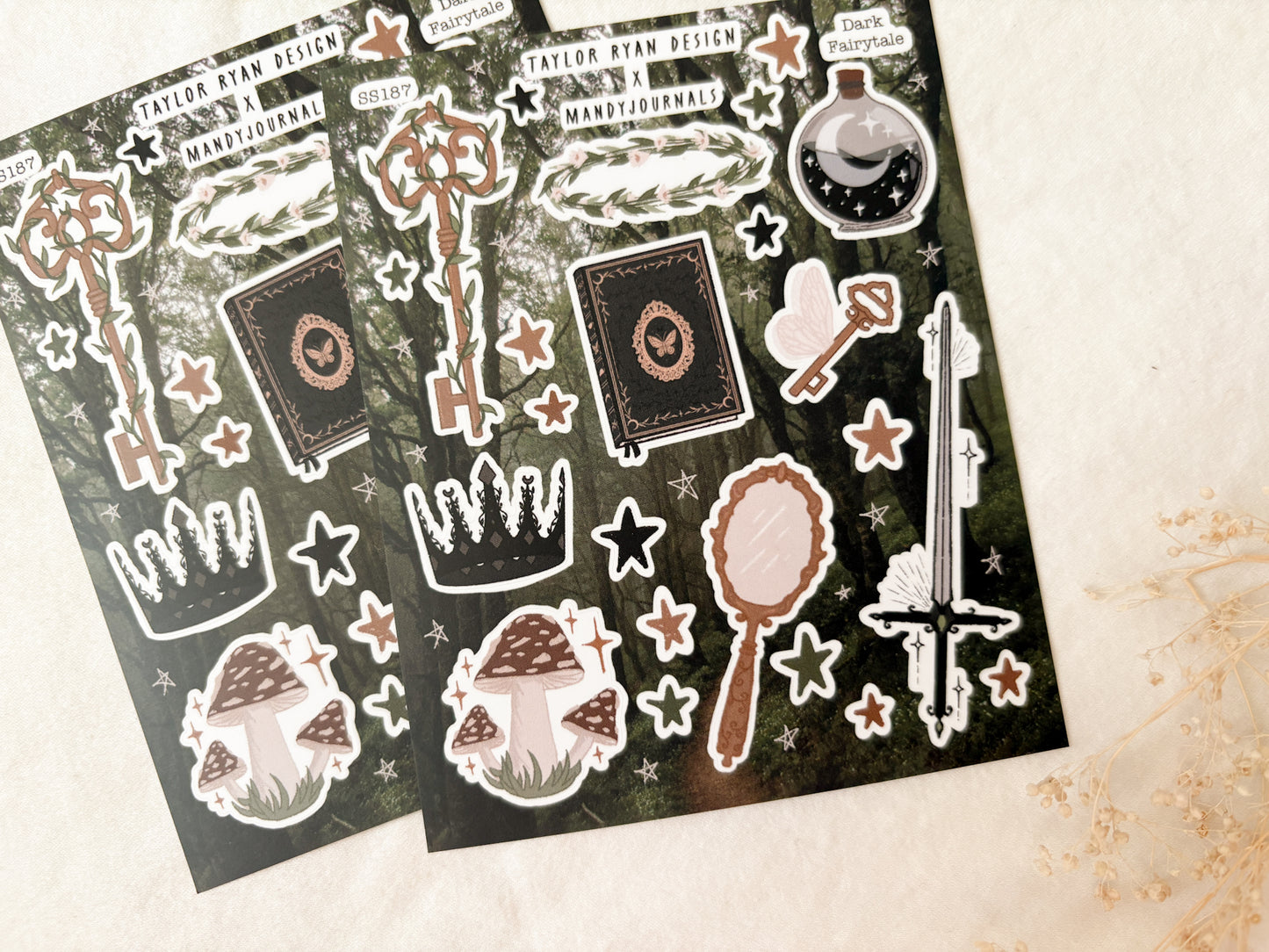 Dark Fairytale Sticker Sheet
