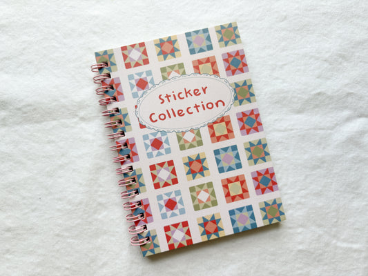 Pocket-Size Quilt Square Sticker Collection Book