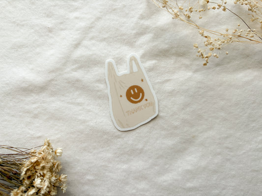 Shopping Bag Vinyl Sticker