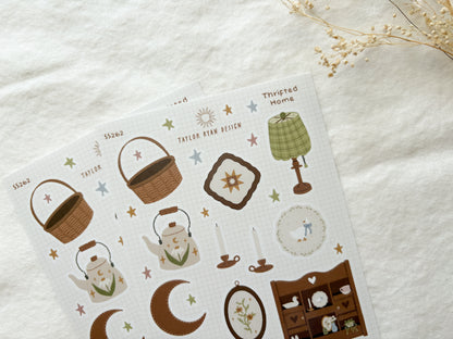 Thrifted Home Sticker Sheet