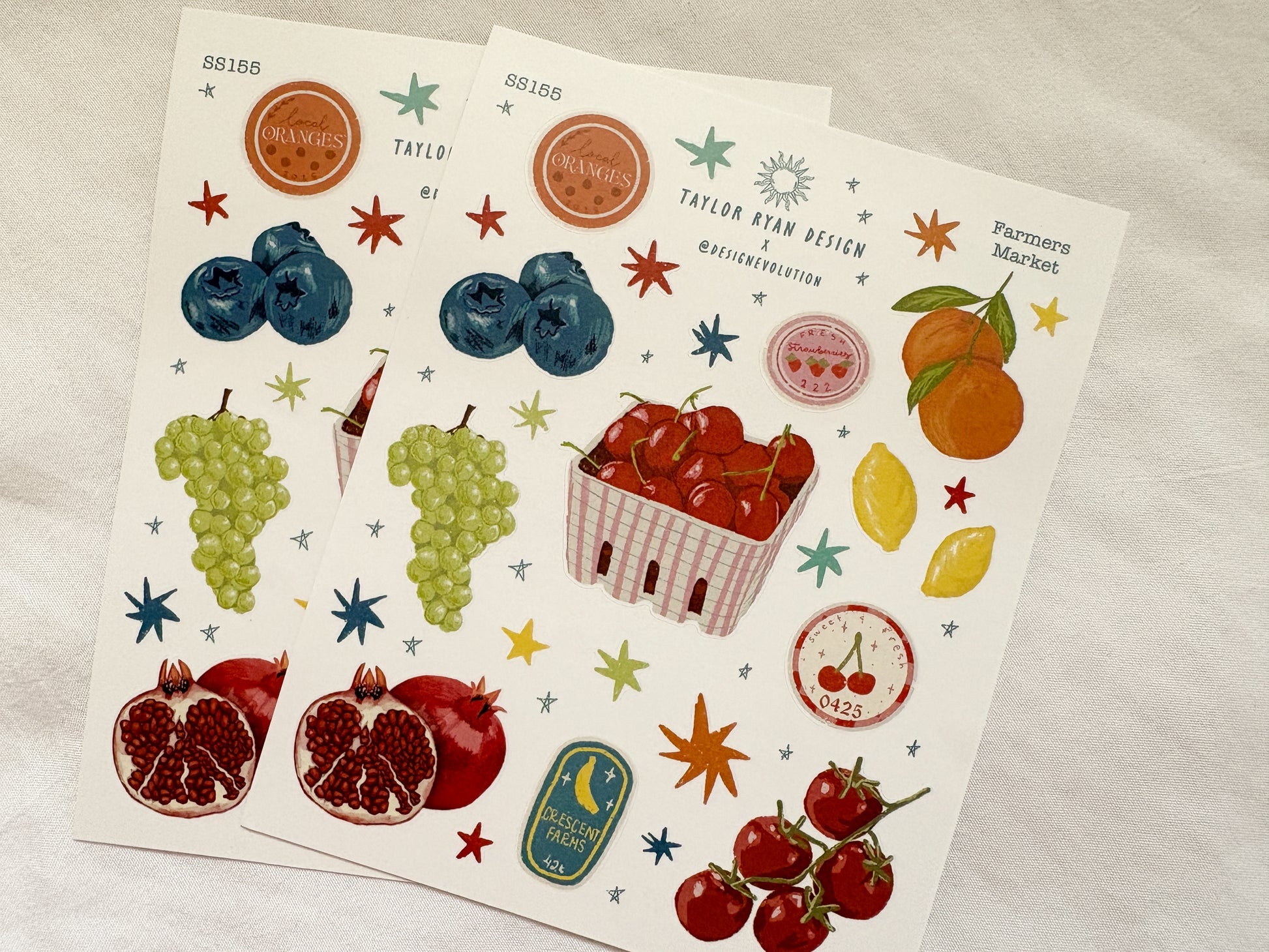 Farmer’s Market Sticker Sheet