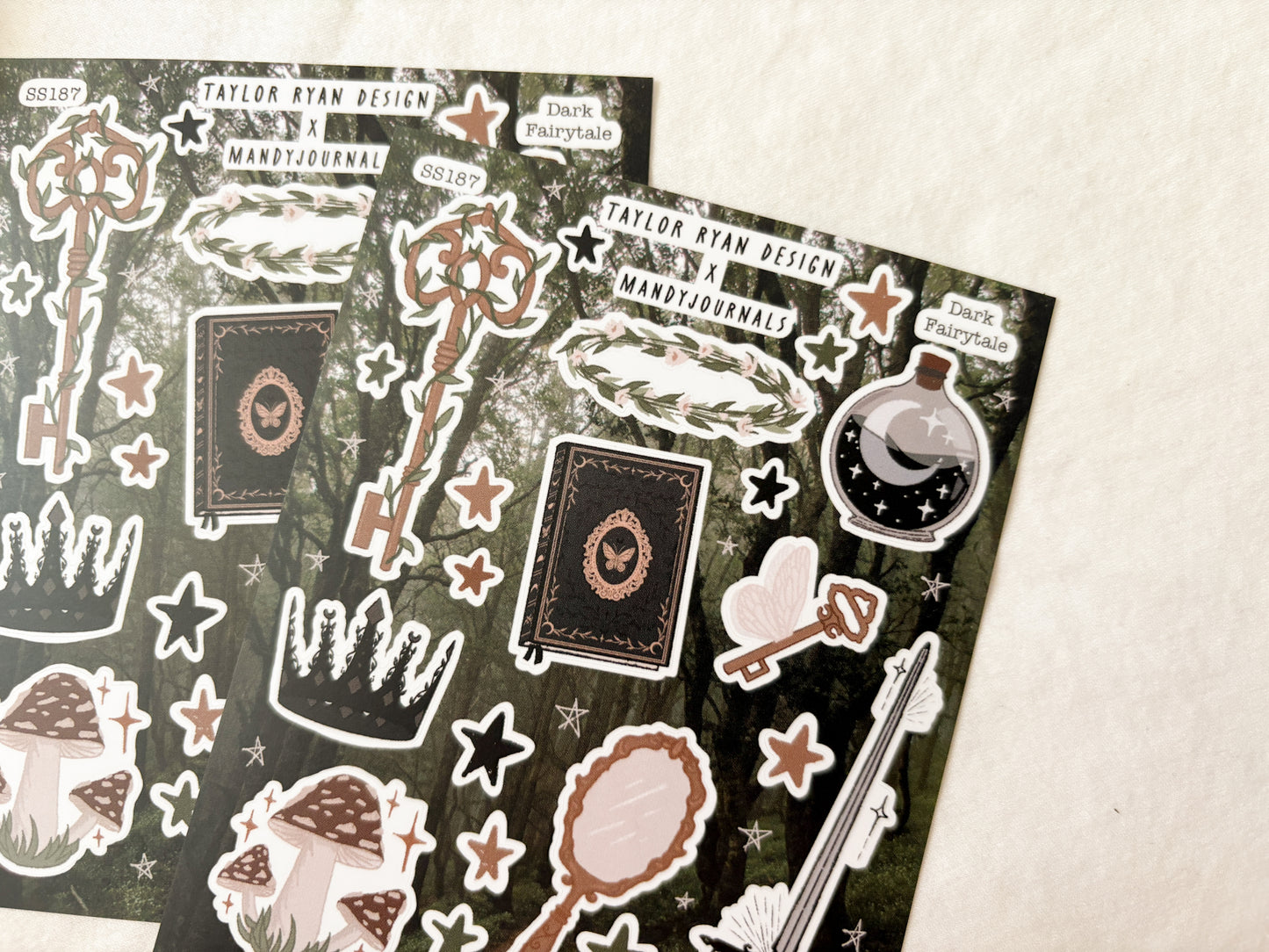 Dark Fairytale Sticker Sheet