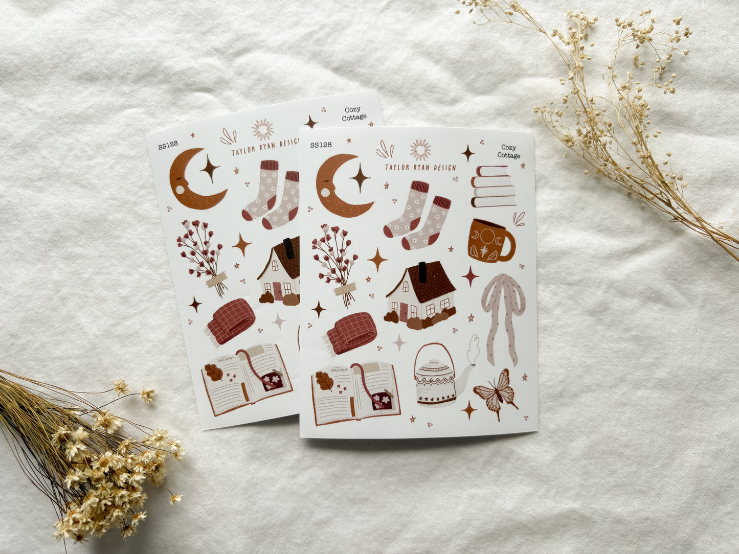 All Restocked Sticker Sheets Bundle