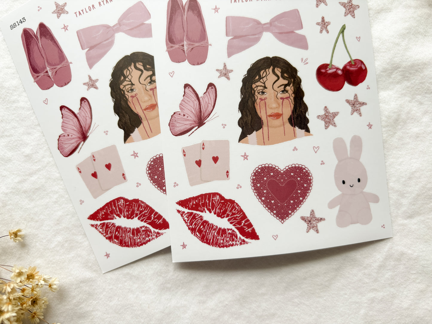 Rosy Daydream Sticker Sheet
