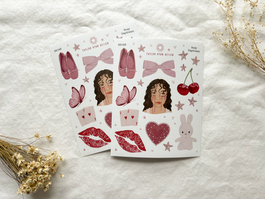 Rosy Daydream Sticker Sheet