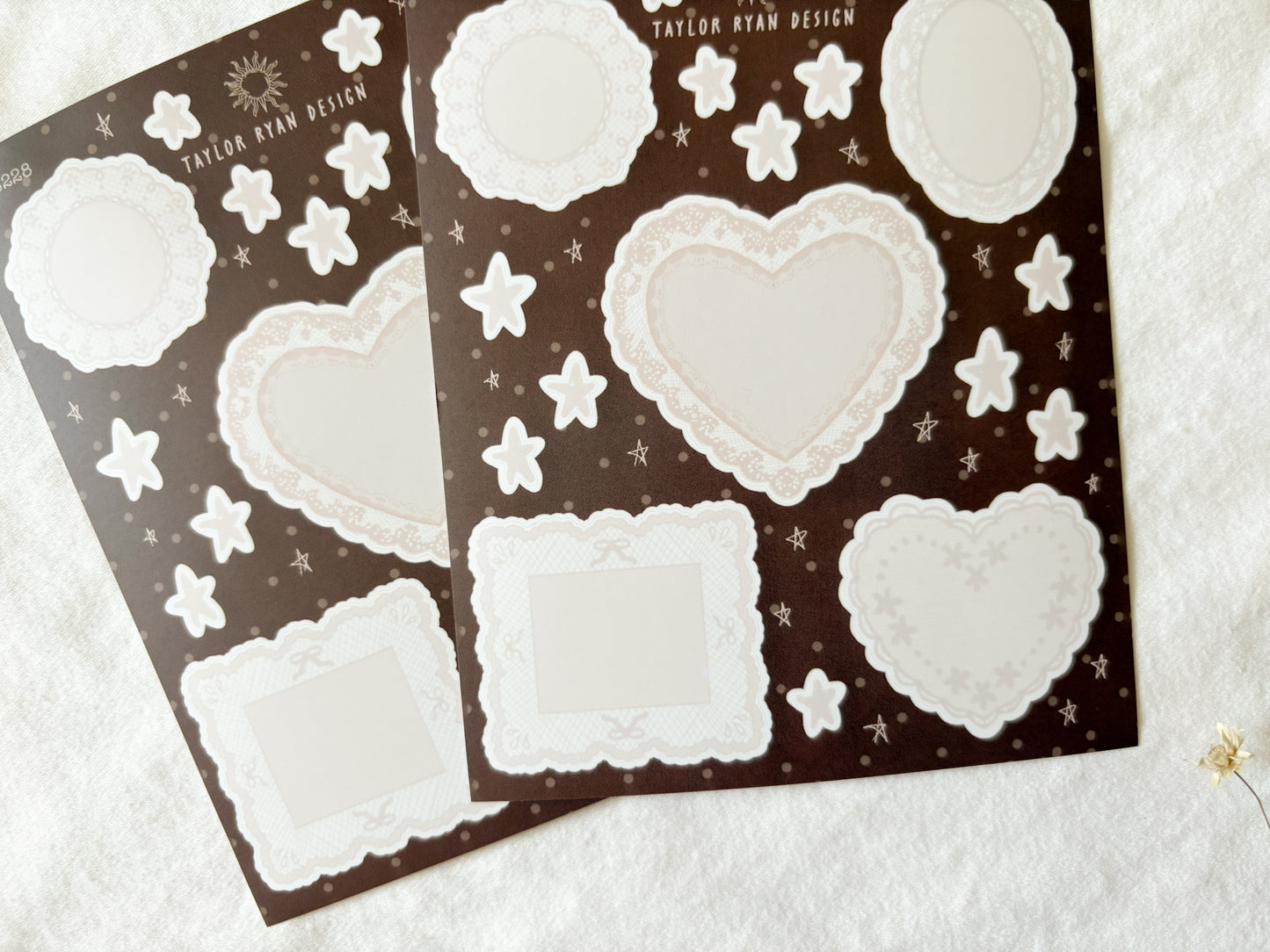 Lace Doilies Sticker Sheet