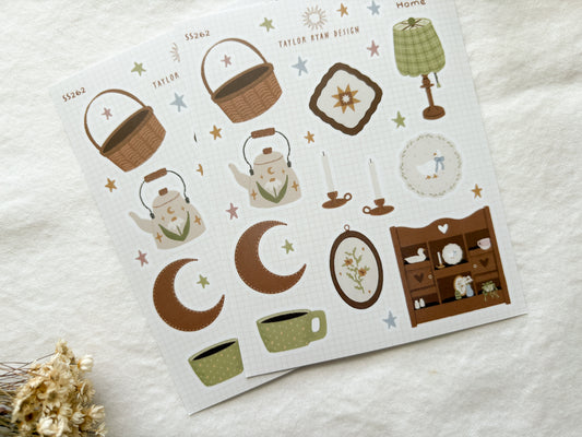 Thrifted Home Sticker Sheet