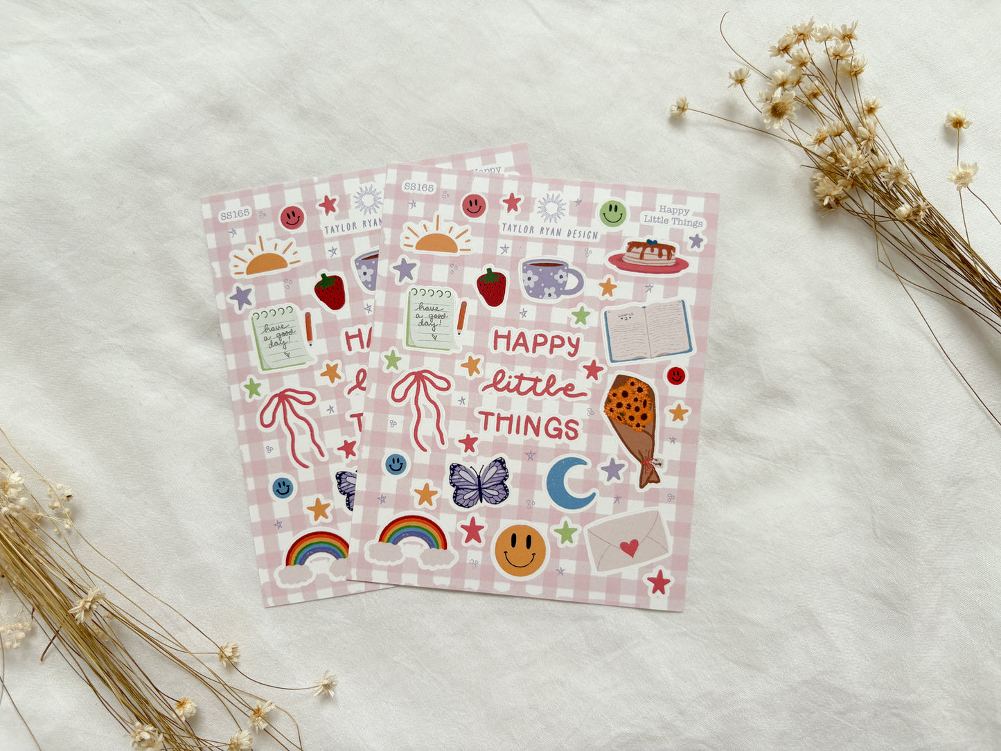 Happy Little Things Sticker Sheet