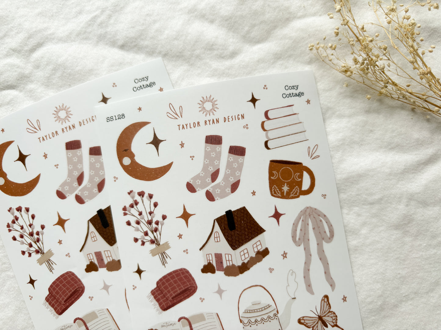 Cozy Cottage Sticker Sheet