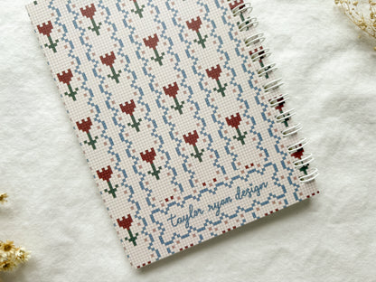 Pocket-Size Cross Stitch Sticker Collection Book
