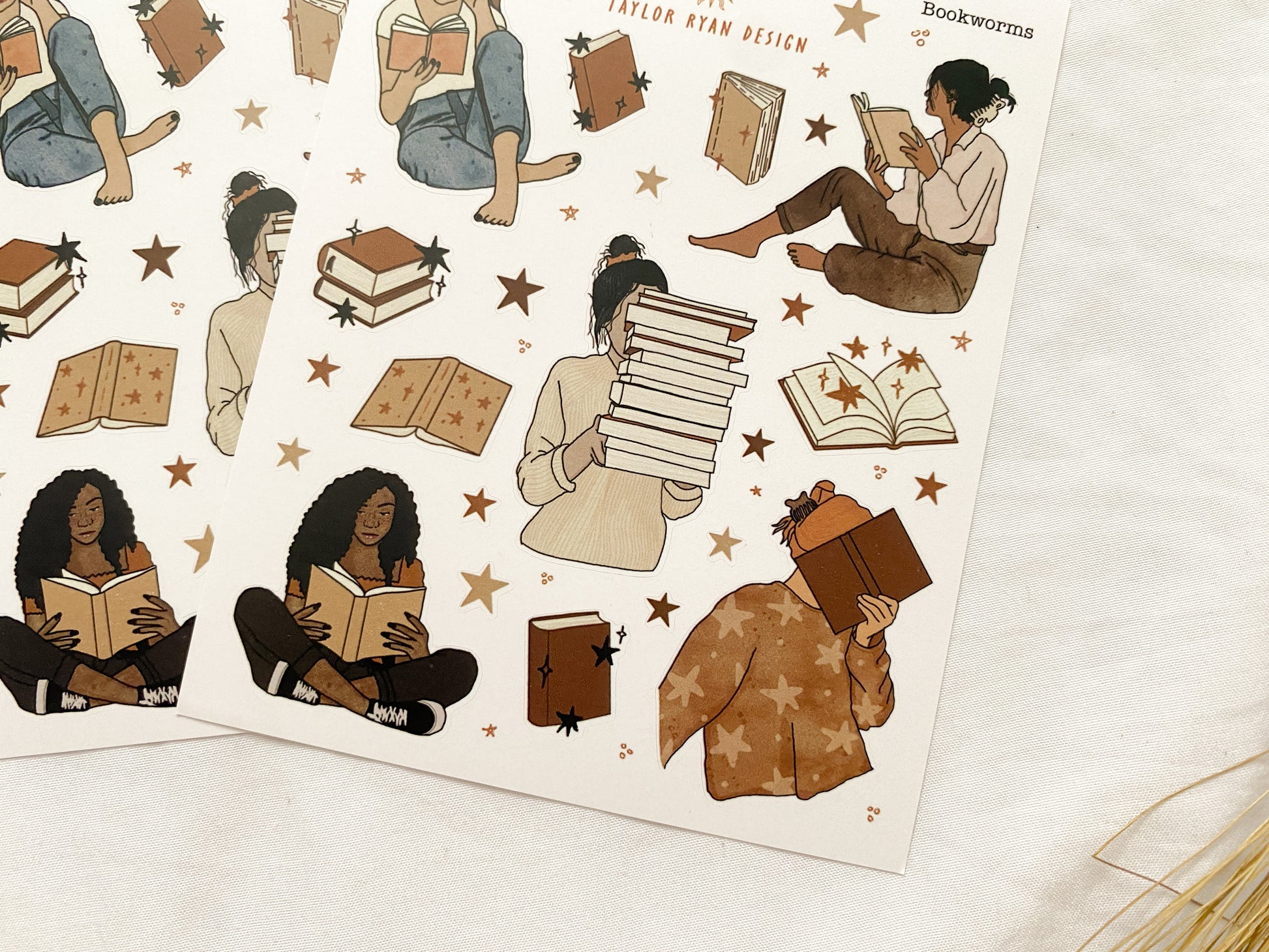 Bookworms Sticker Sheet