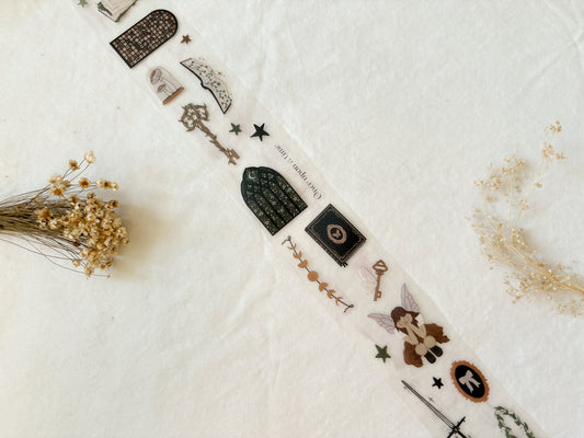 Dark Fairytale PET Tape (PRE-CUT)