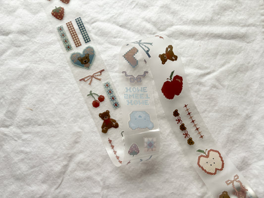 Cross Stitch PET Tape (PRE-CUT)