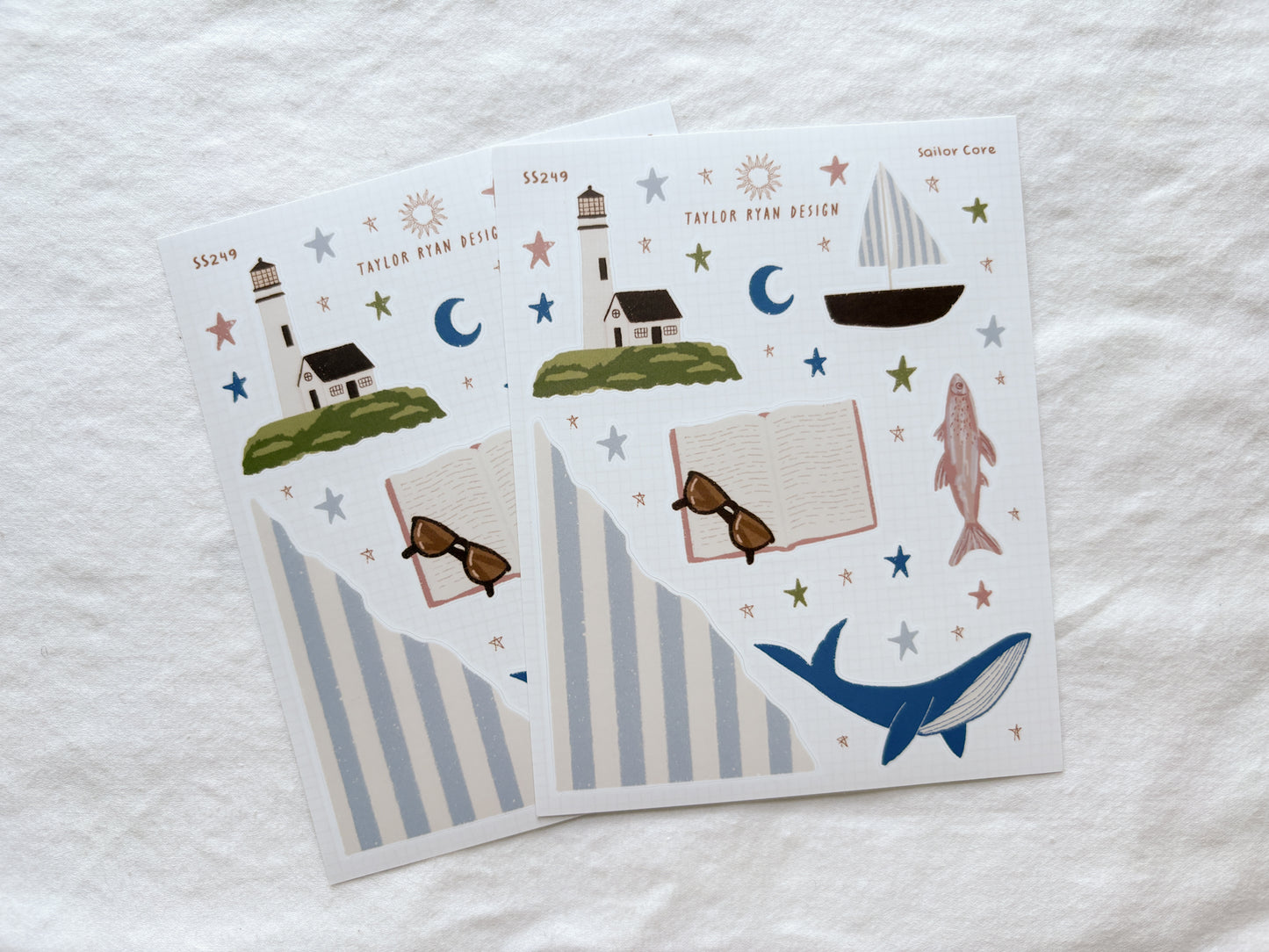 Sailor Core Sticker Sheet