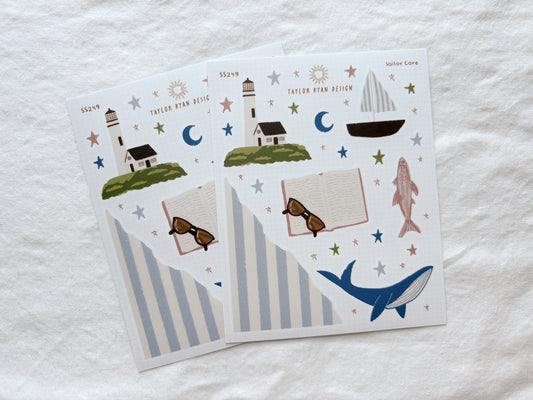 Sailor Core Sticker Sheet