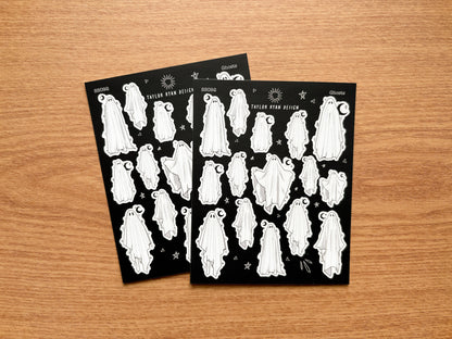Ghosts Sticker Sheet
